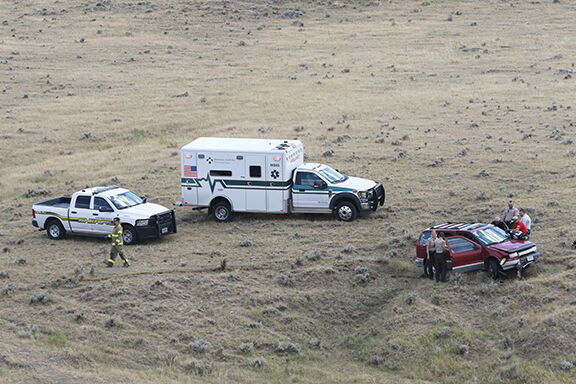 Law enforcement, EMS respond to accident on Orin Way